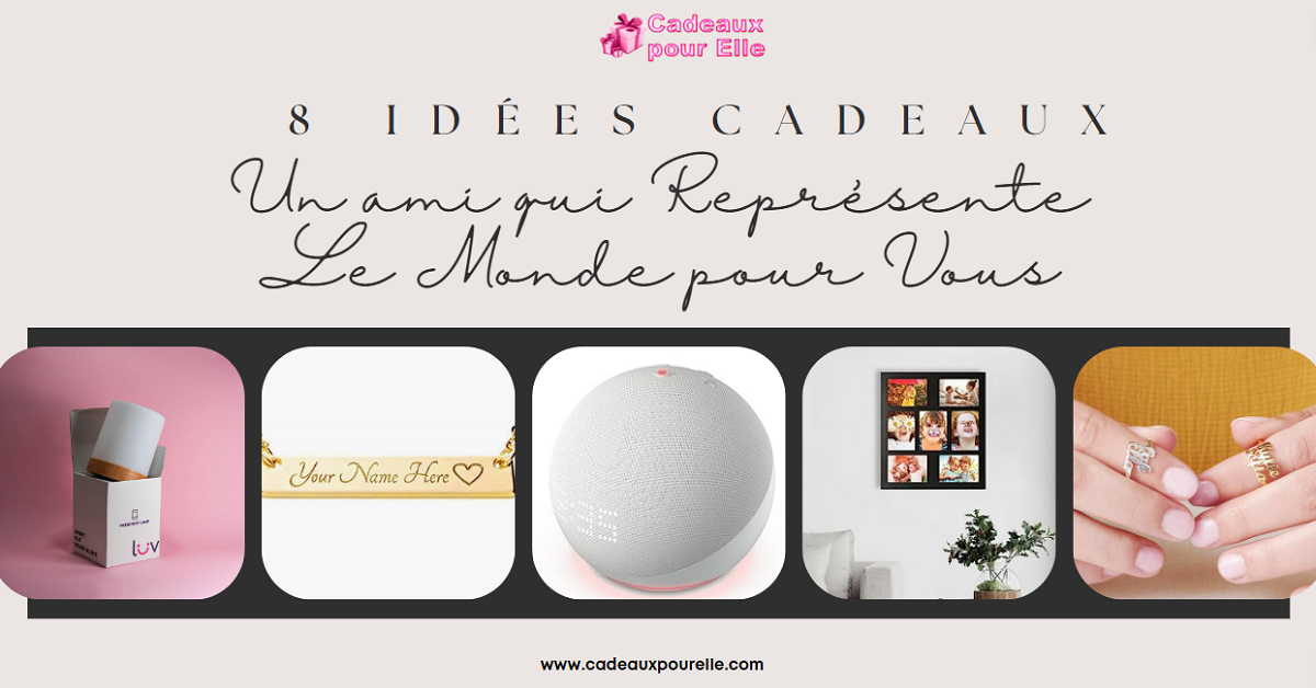 8 Idées Cadeaux pour un Ami Qui Représente Le Monde pour Vous